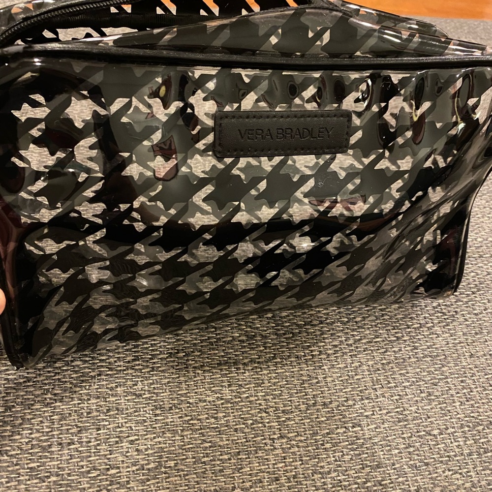 Vera Bradley Black and White Houndstooth Bag
